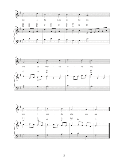 Variation Of Minuet In G With Twinkle Twinkle Little Star Page 2