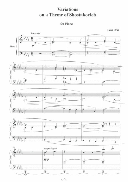 Variations On A Theme Of Shostakovich Page 2