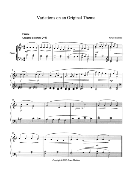 Variations On An Original Theme Page 2
