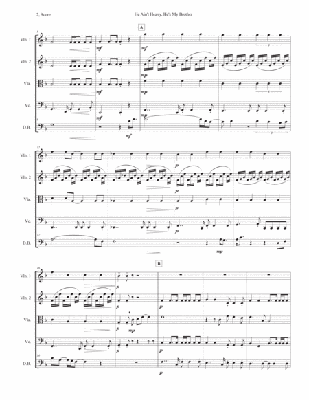 Variations On Hyfrydol For Woodwind Trio Flute Oboe Bassoon Page 2