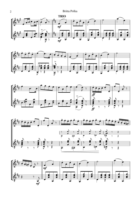 Variations On My Fiddle Is Broken My Heart Is Broken For Violin Guitar Page 2