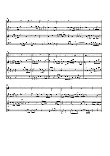 Vater Unser Im Himmelreich Arrangement For 4 Recorders Page 2