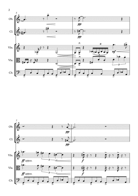 Vexations For Mixed Quintet Page 2