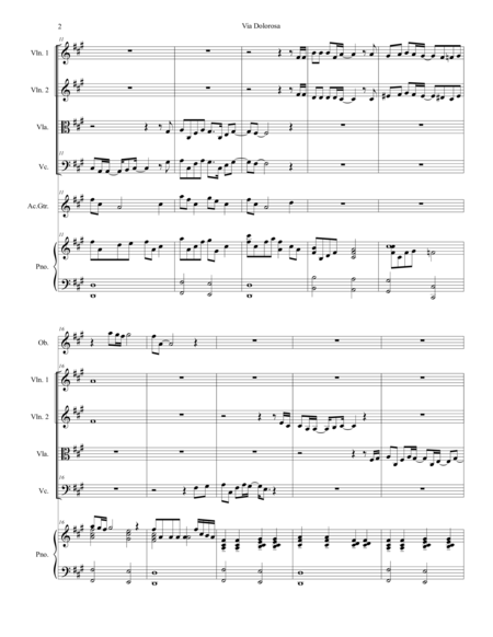 Via Dolorosa For String Quartet Page 2