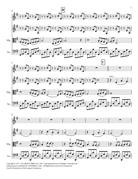 Vincent Starry Starry Night String Quartet Page 2