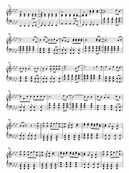 Viva La Vida Coldplay Piano Sheet Music Page 2