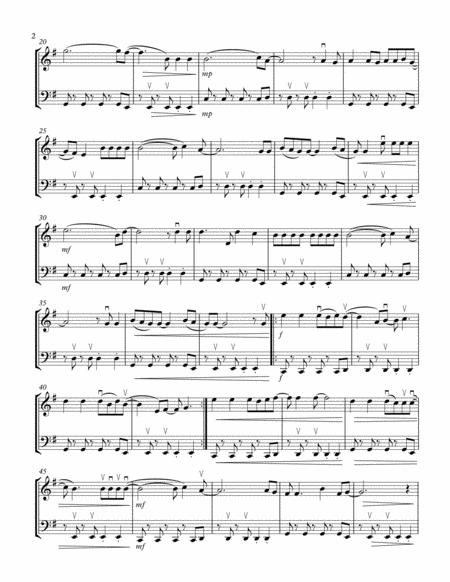 Viva La Vida Violin Cello Duet Coldplay Arr Cellobat Page 2