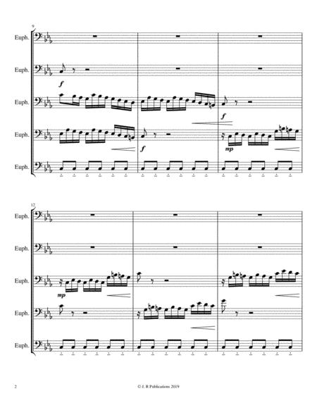 Vivaldi Bach Concerto Based On The Hungarian Brass Quintet Transcrition Page 2