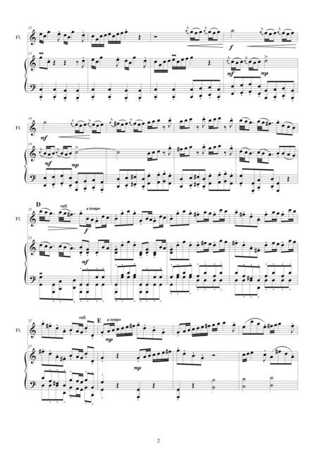 Vivaldi Concerto In C For Flute And Piano Rv 533 Page 2