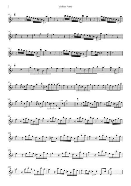 Vivaldi Folia Violin 1 Part Original Page 2