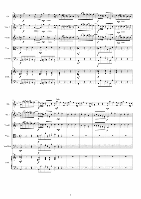 Vivaldi Oboe Concerto No 9 In D Minor Rv 454 Op 8 For Oboe Strings And Cembalo Page 2