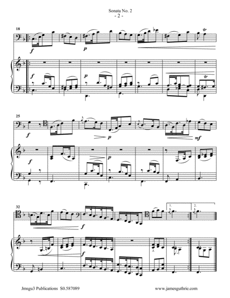 Vivaldi Sonata No 2 For Cello Piano Page 2