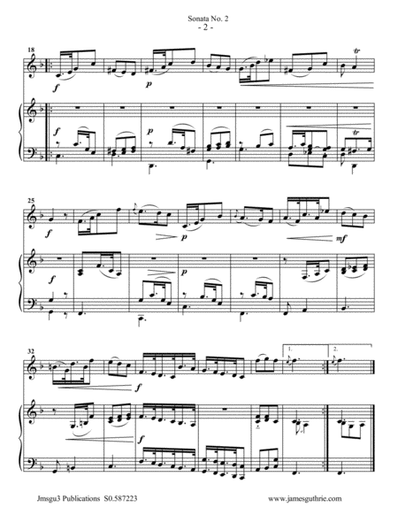 Vivaldi Sonata No 2 For Violin Piano Page 2