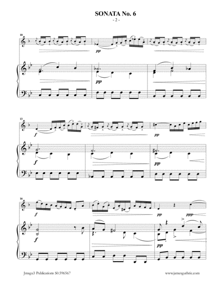 Vivaldi Sonata No 6 For English Horn Piano Page 2