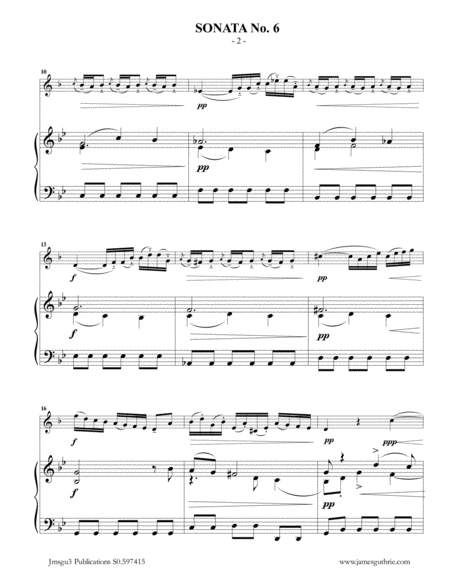 Vivaldi Sonata No 6 For French Horn Piano Page 2