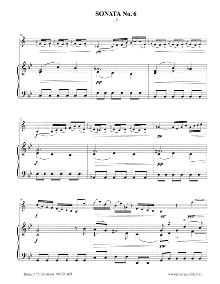 Vivaldi Sonata No 6 For Trumpet Piano Page 2