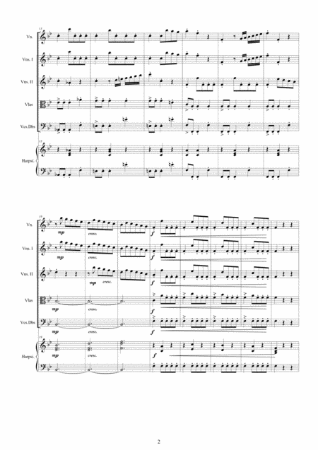 Vivaldi Violin Concerto No 10 In B Flat Rv 362 La Caccia Op 8 For Violin Strings And Harpsichord Page 2