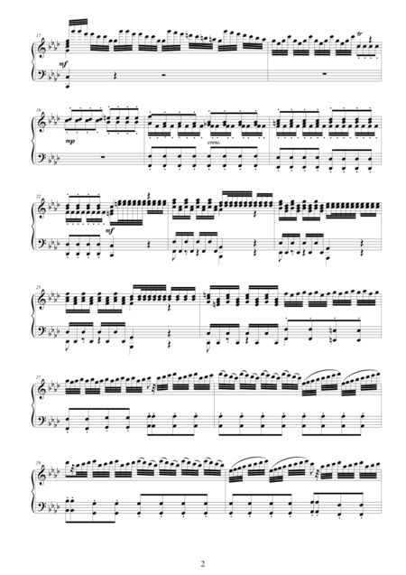 Vivaldi Violin Concerto No 4 In F Minor L Inverno Rv 297 Piano Solo Page 2