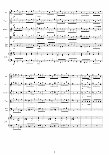 Vivaldi Violin Concerto No 5 In E Minor Rv 358 Op 9 For Violin Strings And Cembalo Page 2