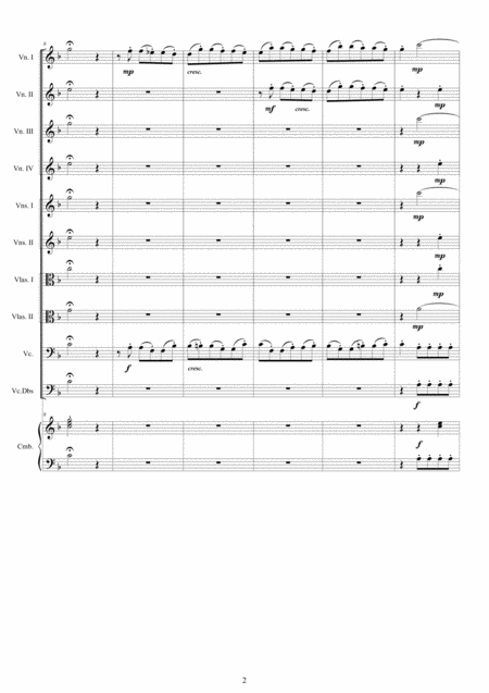 Vivaldi Violin Concerto No 7 In F Major Rv 567 Op 3 For 4 Violins Cello Strings And Cembalo Page 2