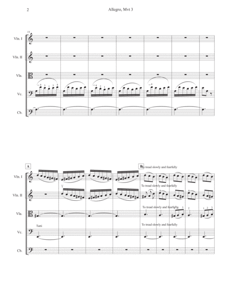 Vivaldis Winter Movement 3 From The Four Seasons Grade 3 5 String Orchestra Page 2