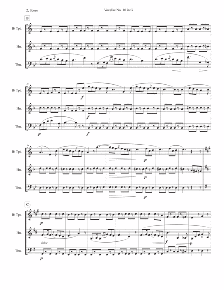 Vocalise No 10 In G Page 2