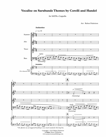 Vocalise On Themes By Handel And Corelli Page 2