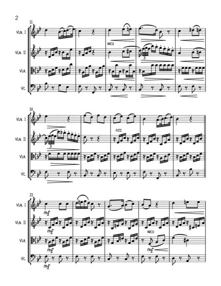 Voi Che Sapete From The Marriage Of Figaro String Quartet Page 2