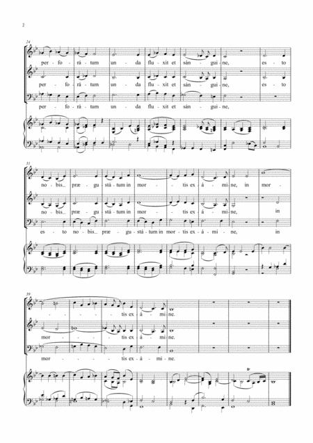 W A Mozart Ave Verum Sab Version Old Singers Score Choir Part Page 2