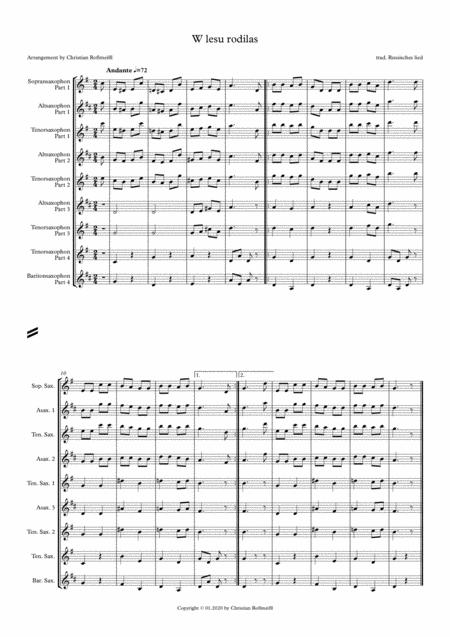 W Lesu Rodilas Saxophonquartett Page 2