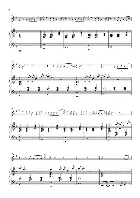 Wagner Bridal Chorus For Clarinet Piano Page 2