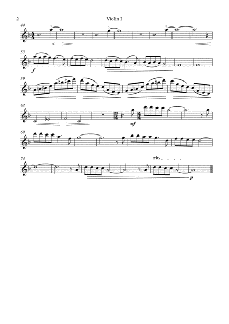 Walking In The Air String Quartet Page 2