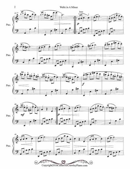 Waltz In A Minor Page 2