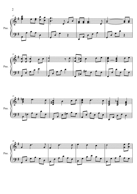 Waltz Of Chihiro Piano Solo Page 2