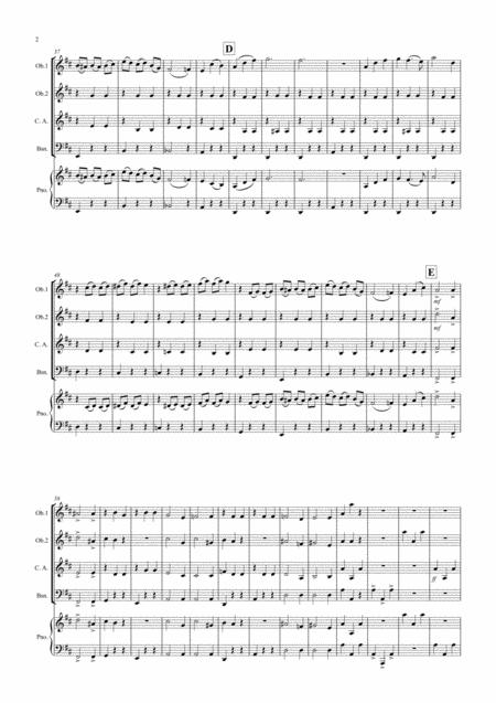 Waltz Of The Flowers For Double Reed Quartet Page 2