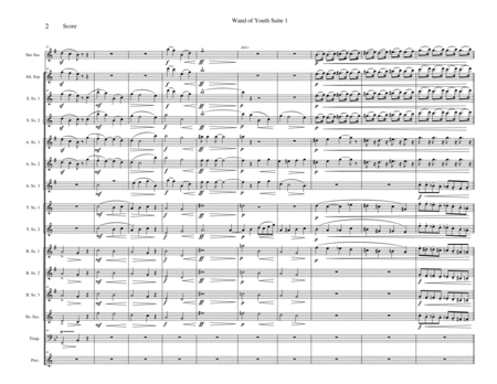 Wand Of Youth Suite No 1 Opus 1a Page 2