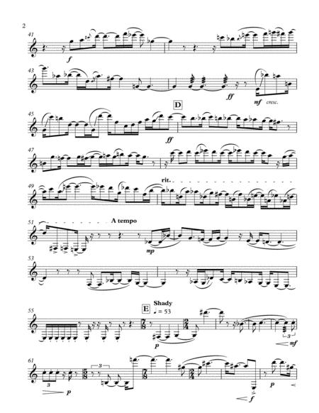 Warped Up Variations For Clarinet Violin And Piano Instrumental Parts Page 2