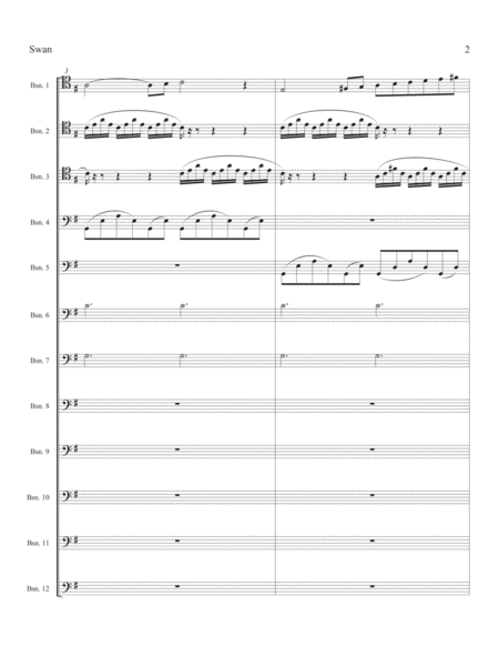 Waving Through A Window Original Key Bassoon Page 2