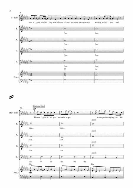 We Are Young Satb Choir Page 2