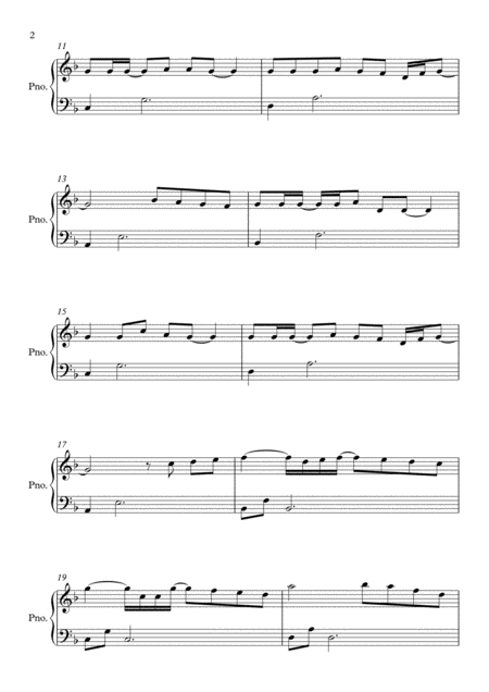 We Dont Talk Anymore D Minor By Charlie Puth Feat Selena Gomez Easy Piano Page 2