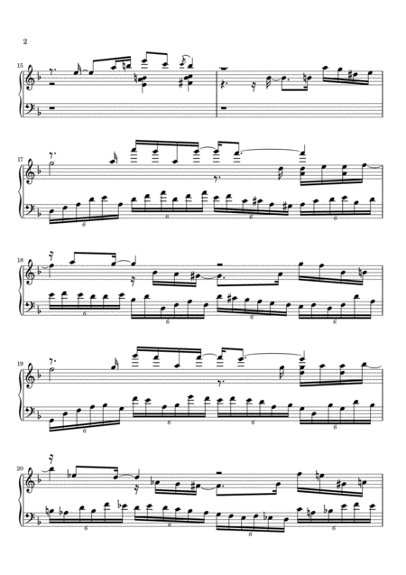 We Three Kings Easy Solo Harp Page 2