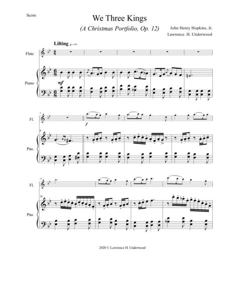 We Three Kings For Solo Flute Page 2