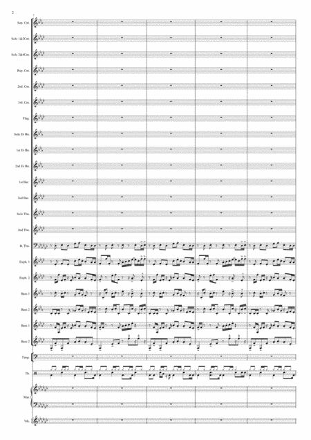 We Three Kings Of Orient Swing Easy Woodwind Quartet B Flat Clarinet Part Page 2