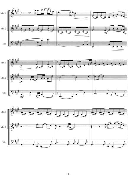 We Ve Only Just Begun The Carpenters Arranged For String Trio Page 2