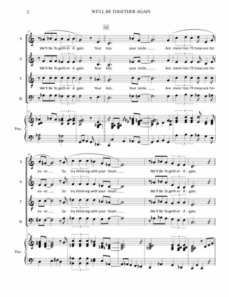 We Will Be Together Again Satb Piano Acc Page 2