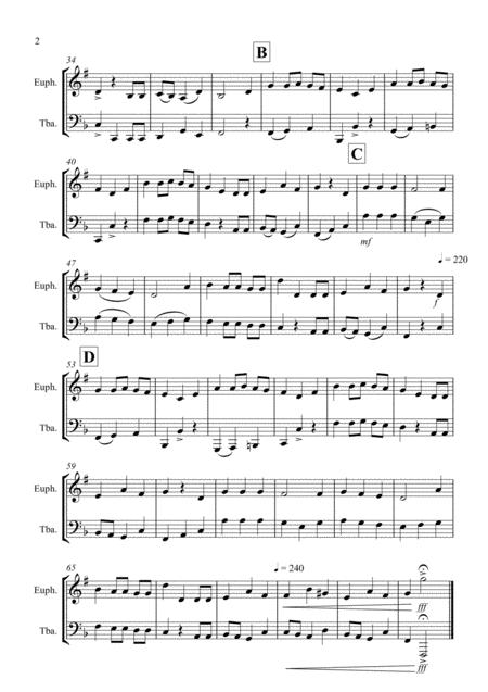 We Wish You A Merry Christmas For Euphonium And Tuba Page 2