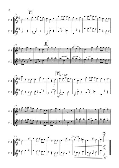 We Wish You A Merry Christmas For Flute Duet Page 2