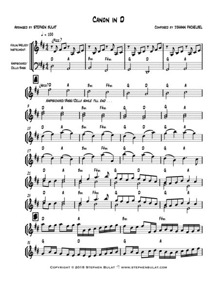 Wedding Ceremony Gig Pack Three Selections Canon In D Bridal Chorus Wedding March Arranged In Lead Sheet Format Page 2