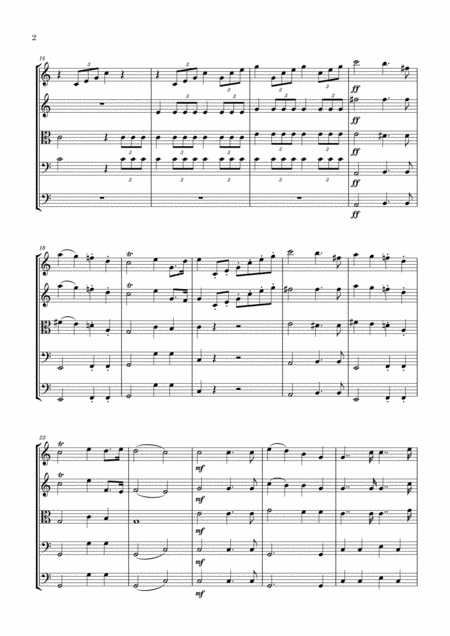 Wedding March For String Quintet Mendelssohn Page 2