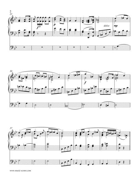 Wedding March From Lohengrin Organ Page 2